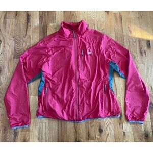 Sierra Designs Women's Jacket Size Large Lined Hot Pink Windbreaker